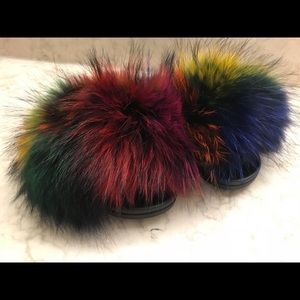 Fur Slides/Sandals